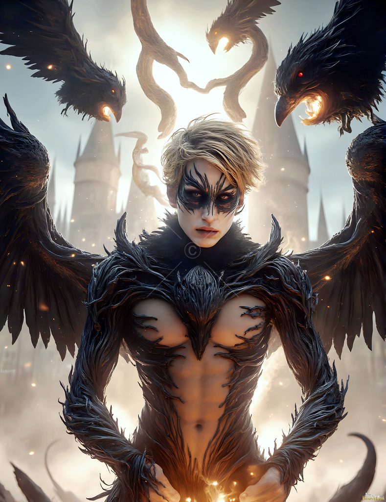 The House of the Ravens - AI Wizard Art