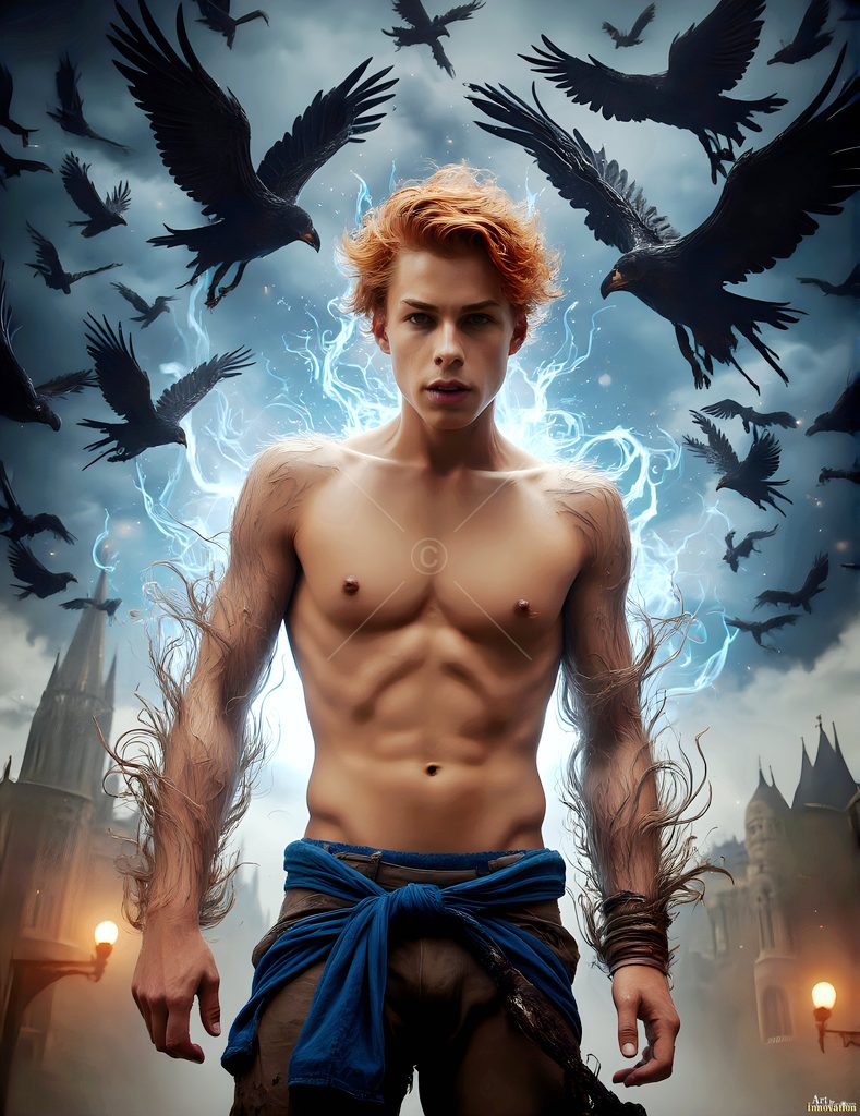 The House of the Ravens - AI Wizard Art