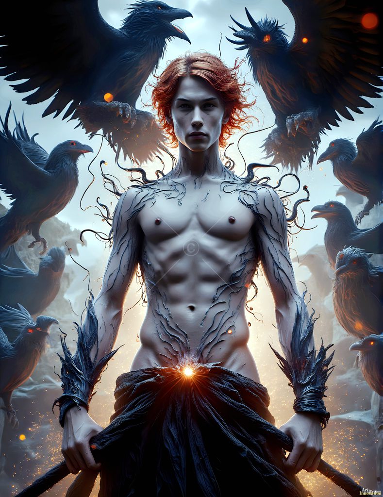 The House of the Ravens - AI Wizard Art