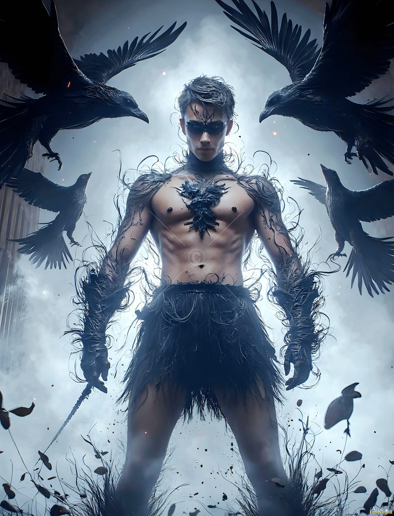 The House of the Ravens - AI Wizard Art