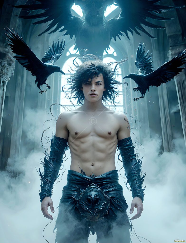 The House of the Ravens - AI Wizard Art