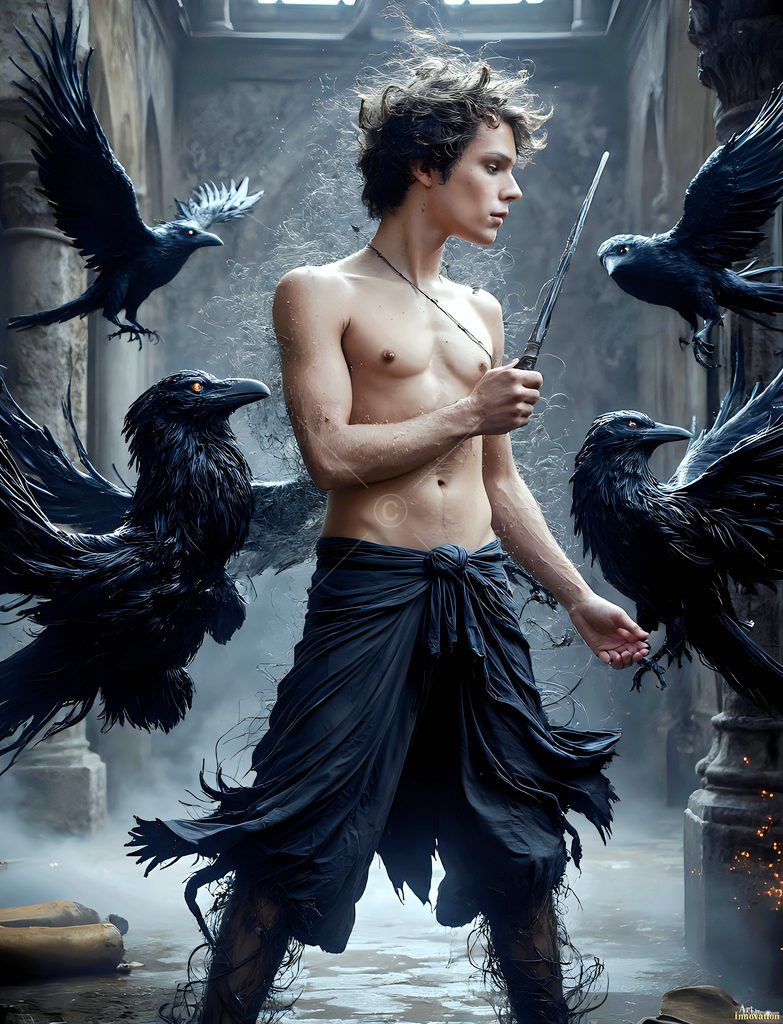The House of the Ravens - AI Wizard Art