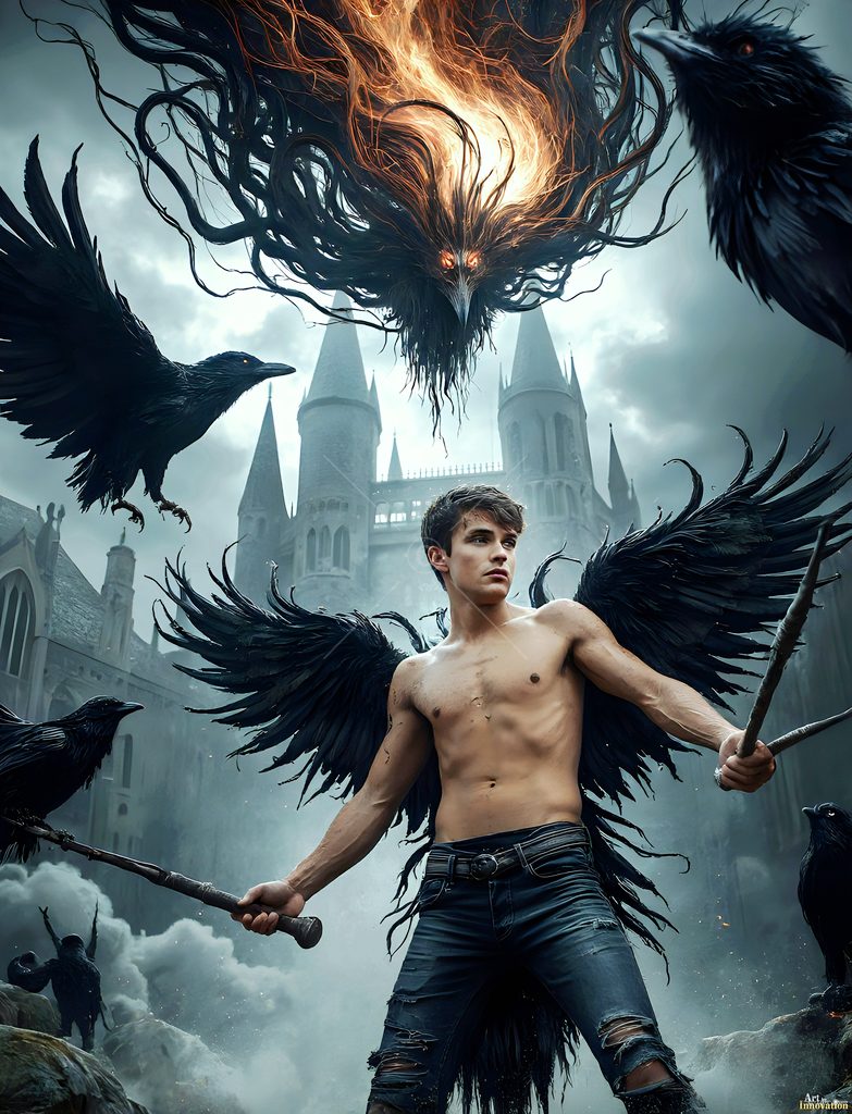 The House of the Ravens - AI Wizard Art