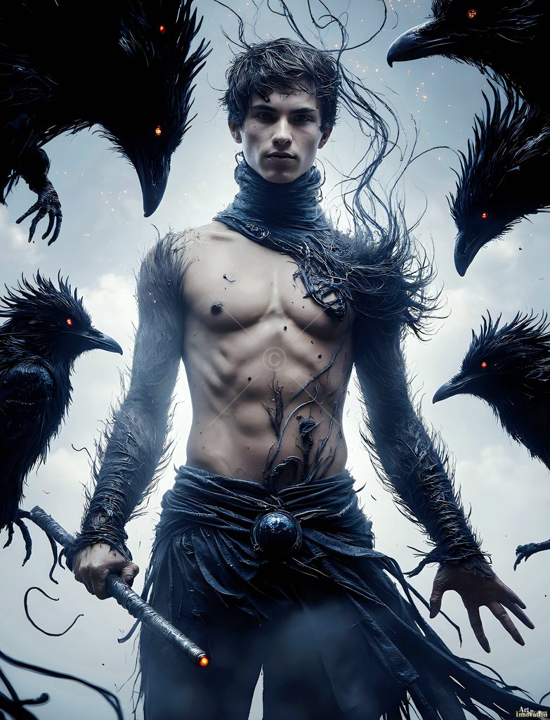The House of the Ravens - AI Wizard Art