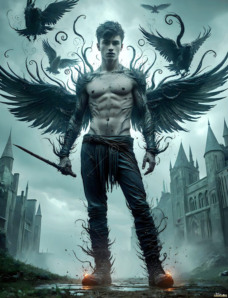 The House of the Ravens - AI Wizard Art