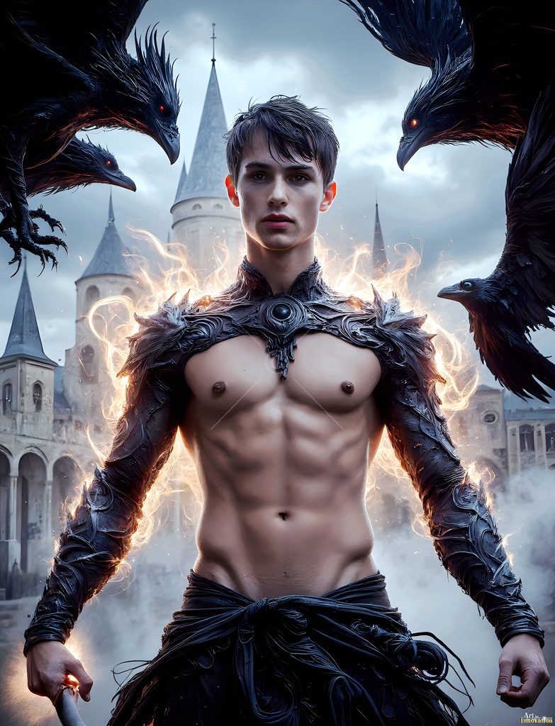 The House of the Ravens - AI Wizard Art