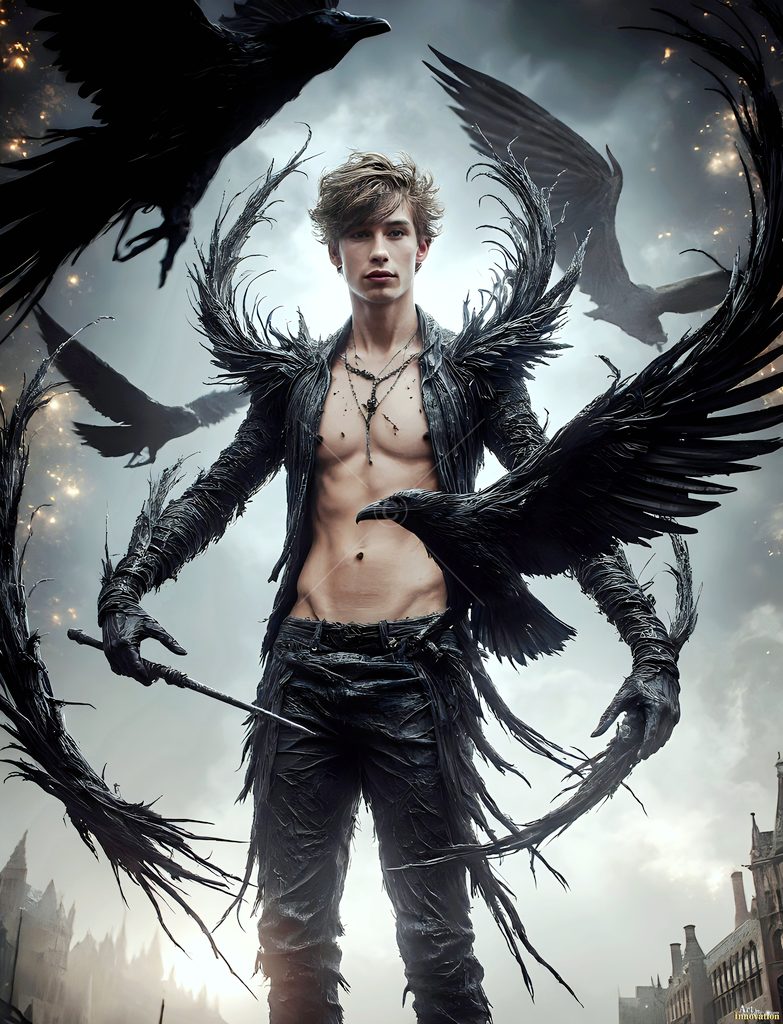 The House of the Ravens - AI Wizard Art
