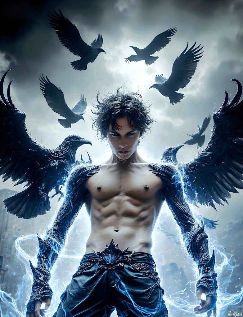 The House of the Ravens - AI Wizard Art