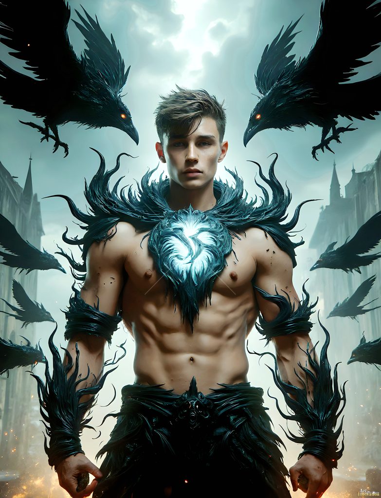The House of the Ravens - AI Wizard Art