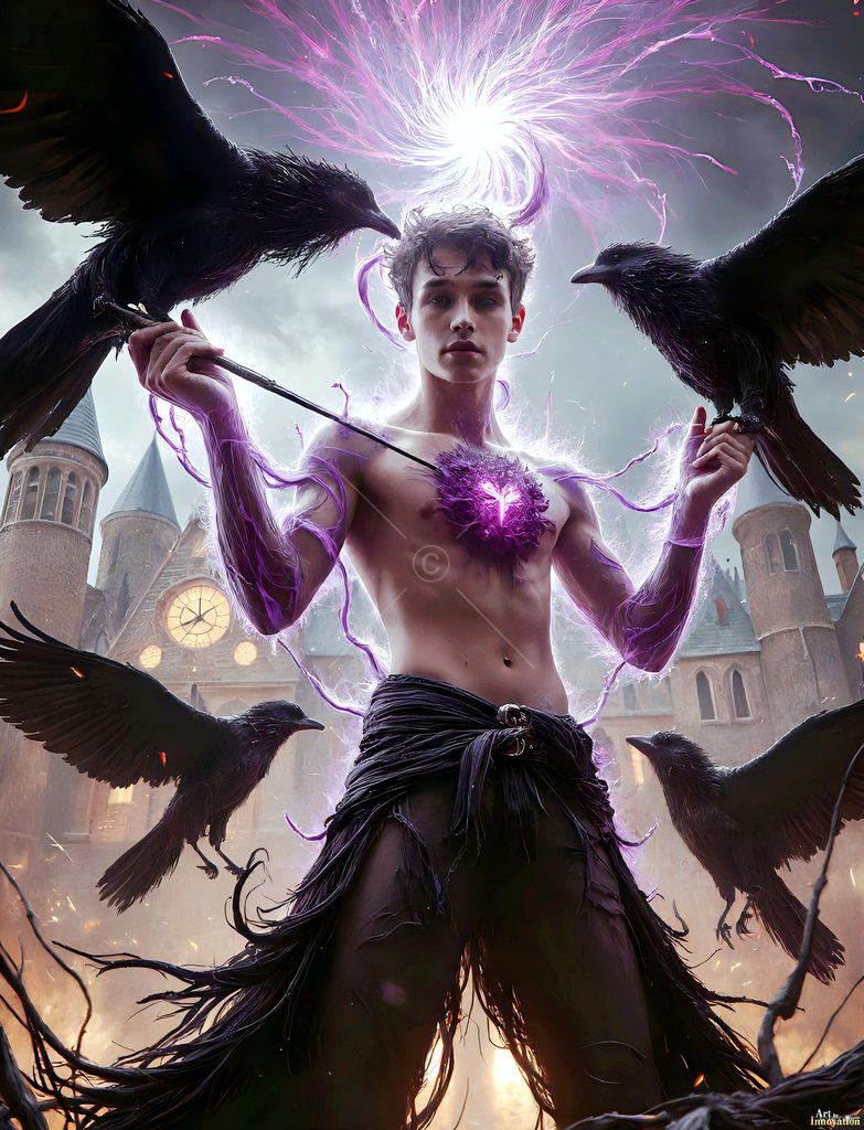 The House of the Ravens - AI Wizard Art
