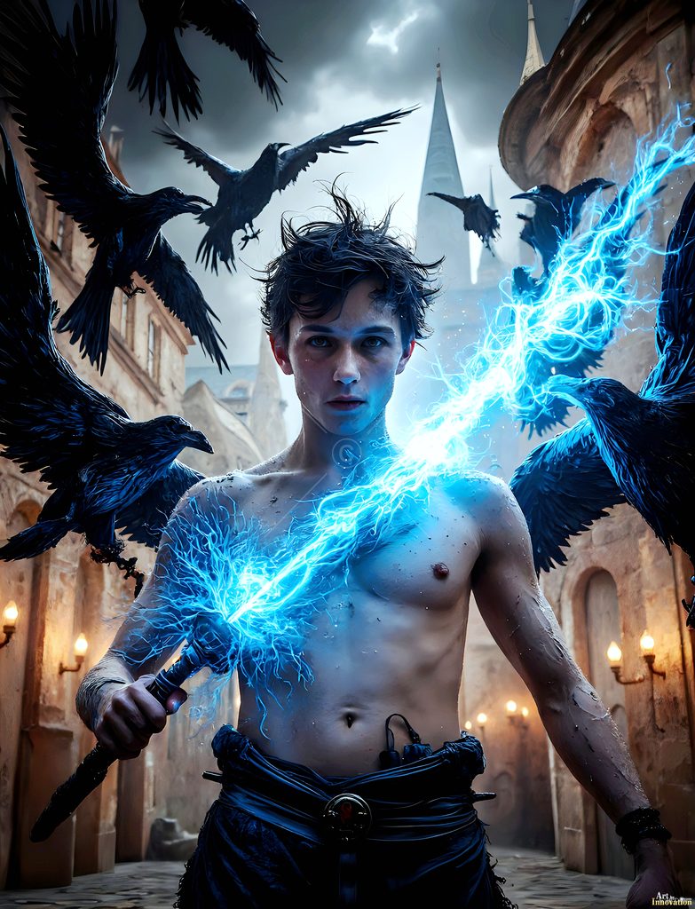 The House of the Ravens - AI Wizard Art