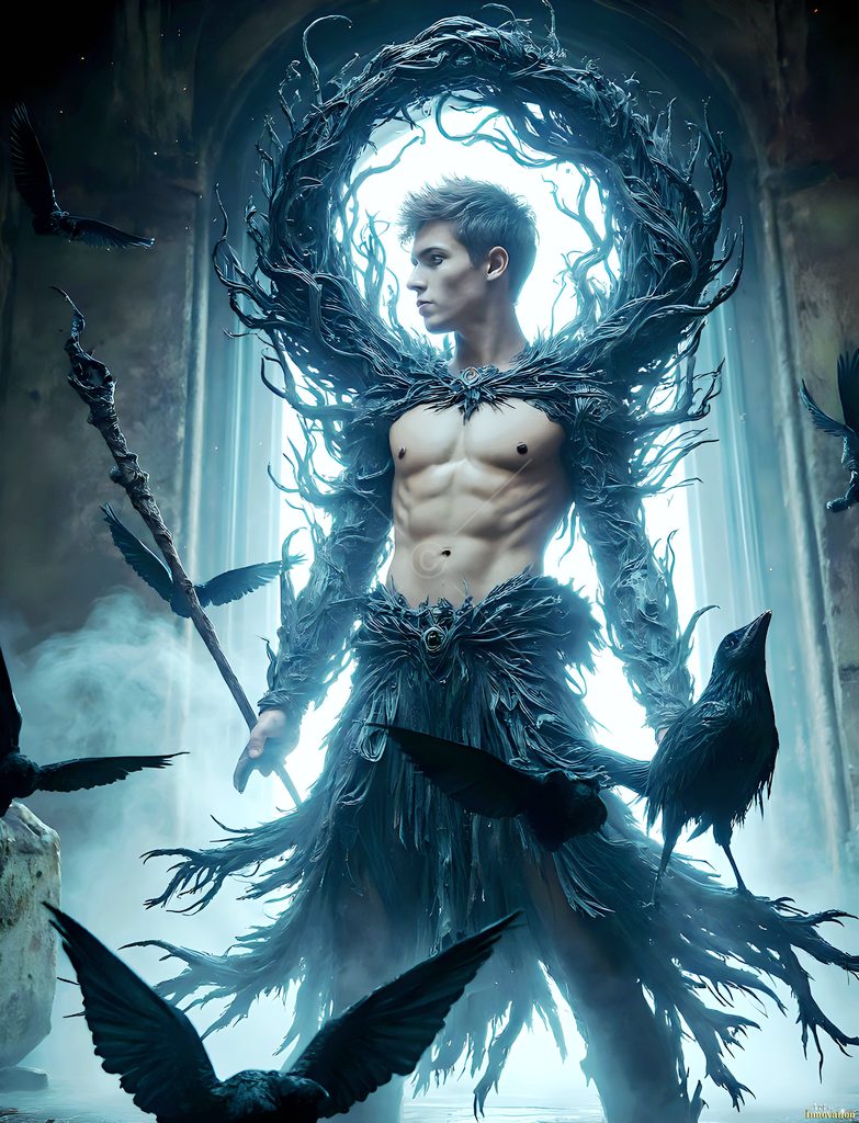 The House of the Ravens - AI Wizard Art