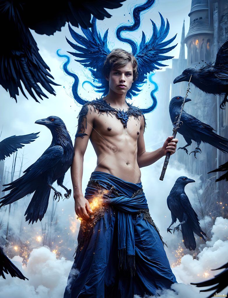 The House of the Ravens - AI Wizard Art