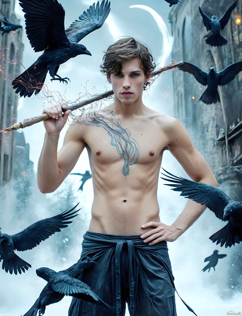 The House of the Ravens - AI Wizard Art