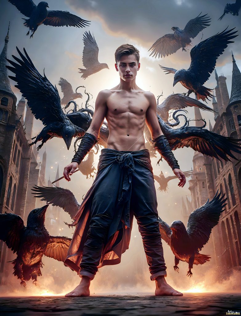 The House of the Ravens - AI Wizard Art
