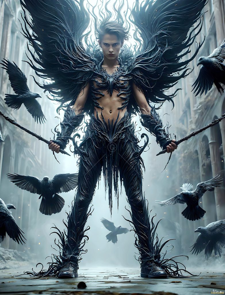 The House of the Ravens - AI Wizard Art