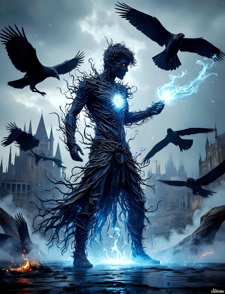 The House of the Ravens - AI Wizard Art