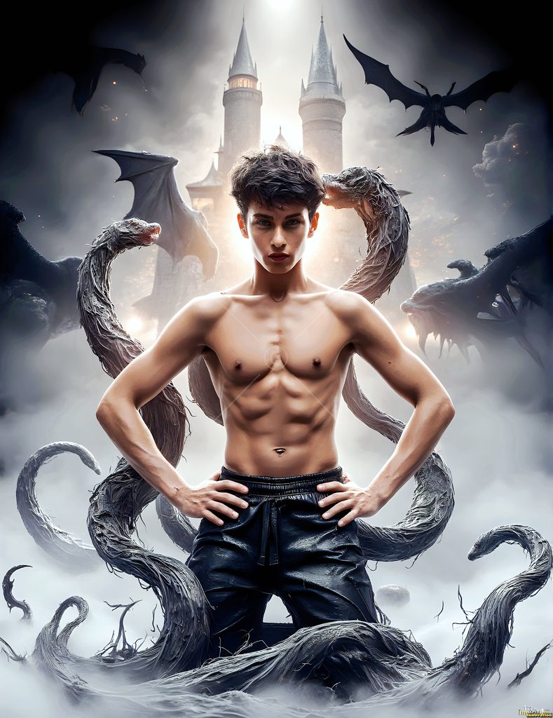 The House of the Serpents - AI Wizard Art