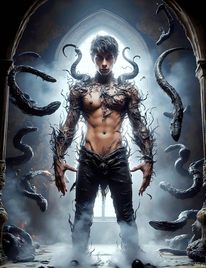 The House of the Serpents - AI Wizard Art