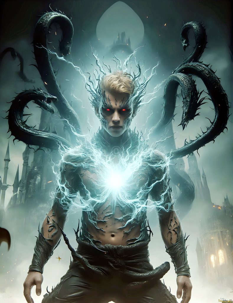 The House of the Serpents - AI Wizard Art