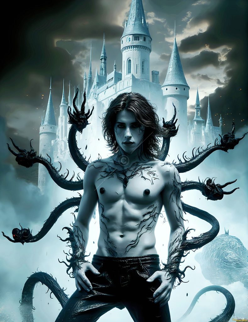 The House of the Serpents - AI Wizard Art